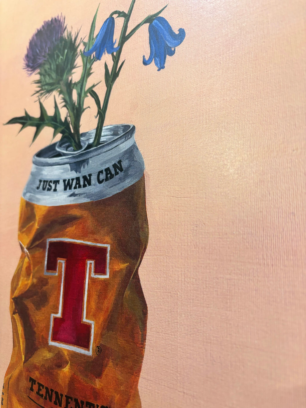 ‘Just wan can’ A3 replica print