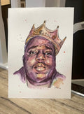 Biggie smalls watercolour